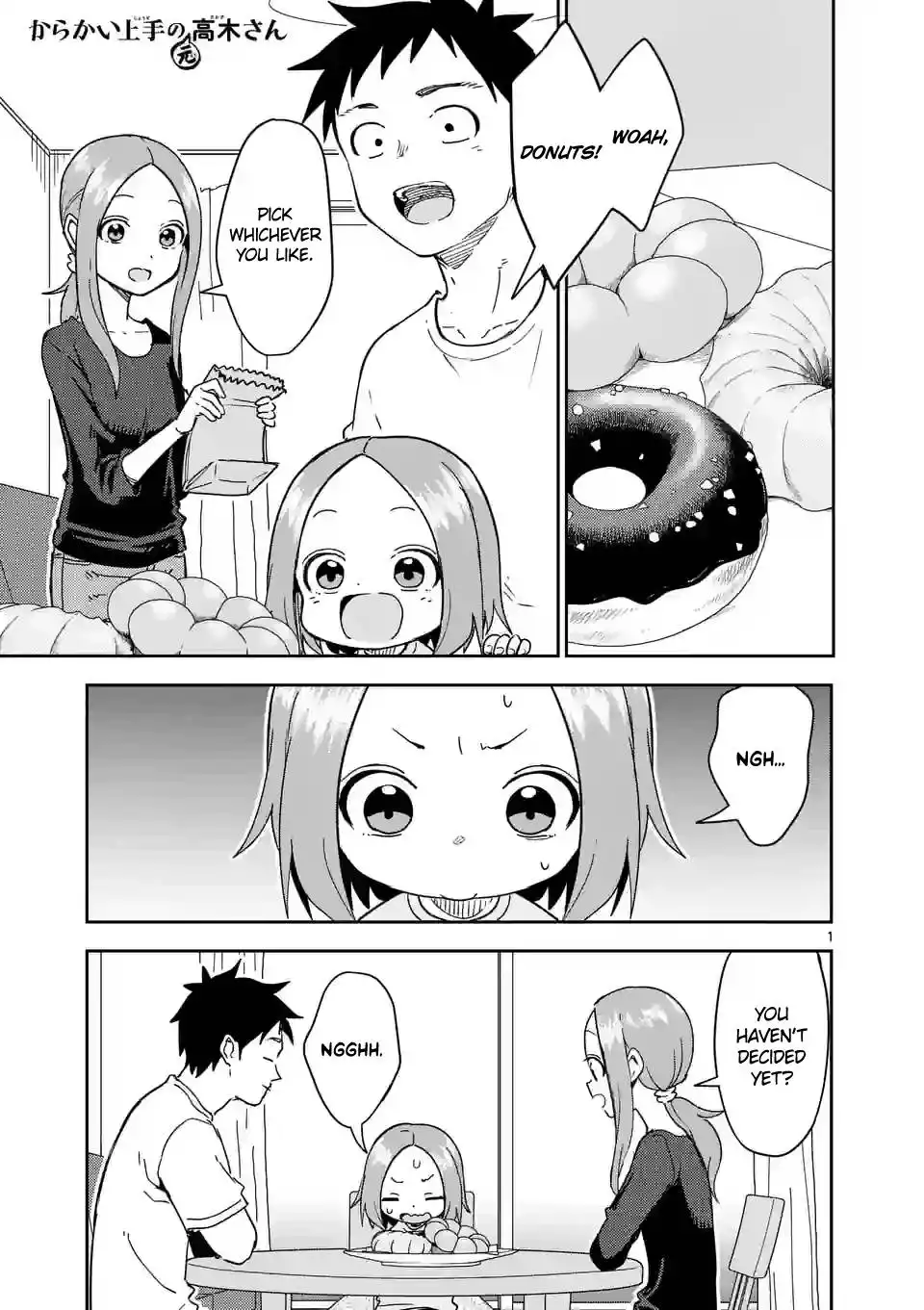 Karakai Jouzu no (Moto) Takagi-san Chapter 278 2